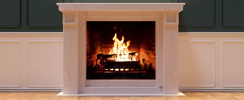 Decorative Electric Fireplace Installation in Fairfield, Connecticut