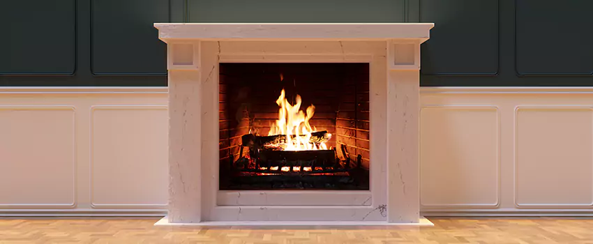 Open Flame Wood-Burning Fireplace Installation Services in Fairfield, Connecticut