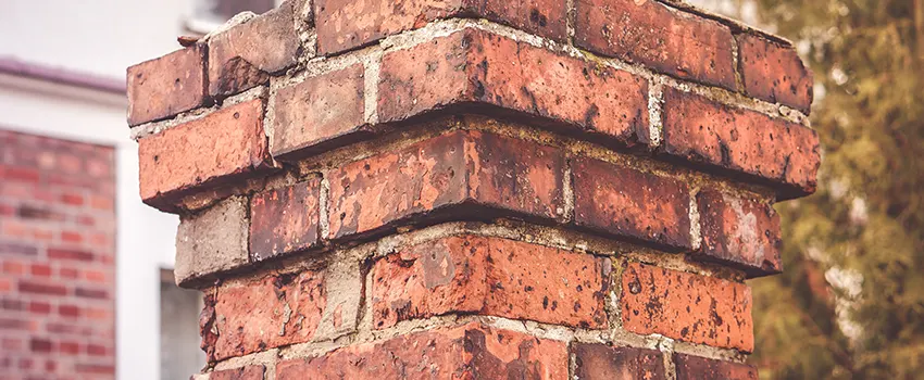 Cracked Chimney Bricks Repair Cost in Fairfield, Connecticut